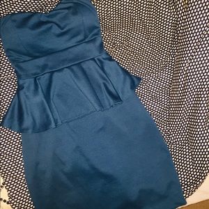 Navy blue dress